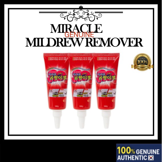Miracle Mildew/Mold & Bacteria Remover Gel 120g Korea Korean product