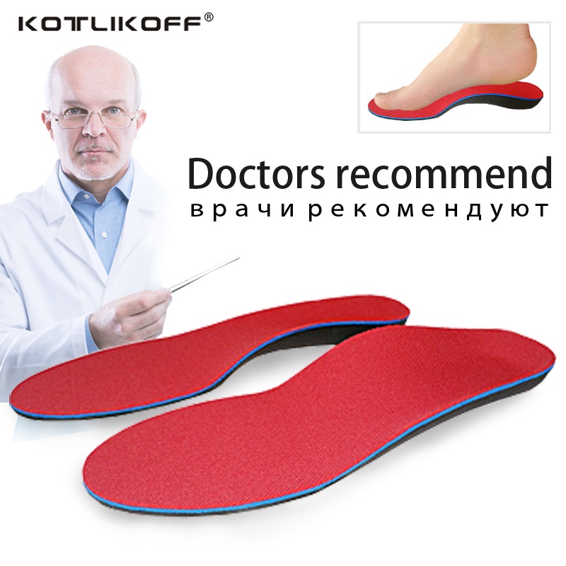 KOTLIKOFF Orthopedic Insoles Doctors recommend Best Material Orthotic ...
