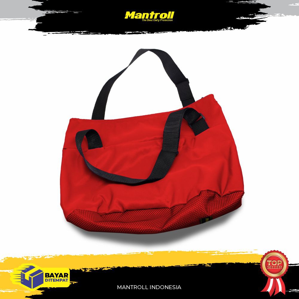 Mantroll Cover Helm - Cover Helm Full Outdoor 2 Lapis Waterproof Daun Talas - Gambar 3
