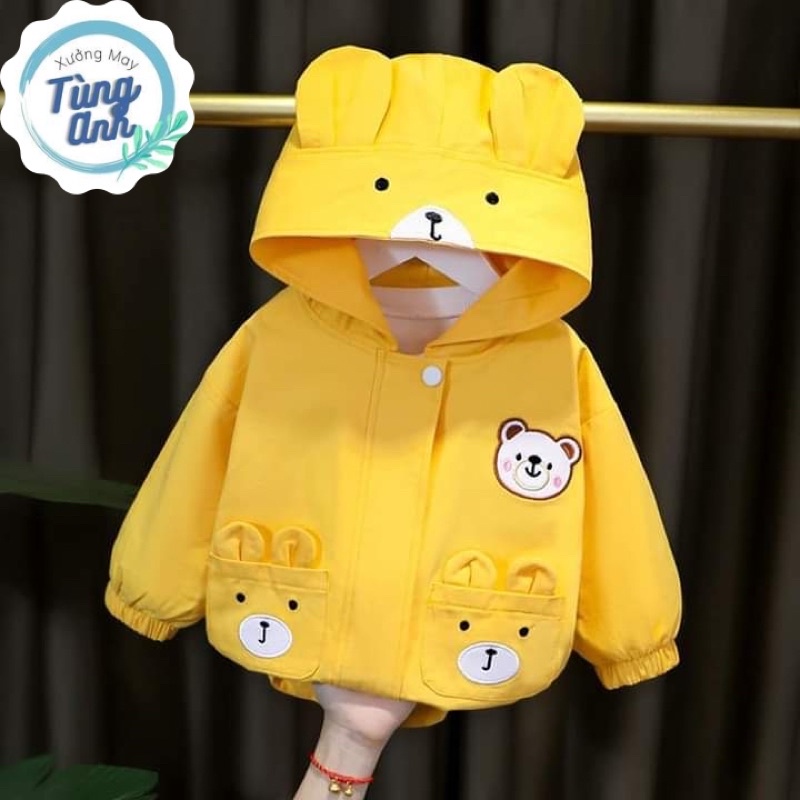 Jacket for babies. Cute rabbit ear windbreaker for babies from 6 - 15kg ...