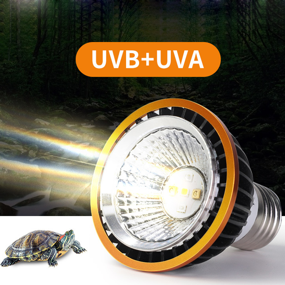 Professional 3W Reptile Lamp UVA UVB5.0 UVB10.0 Lmap LED Bulb