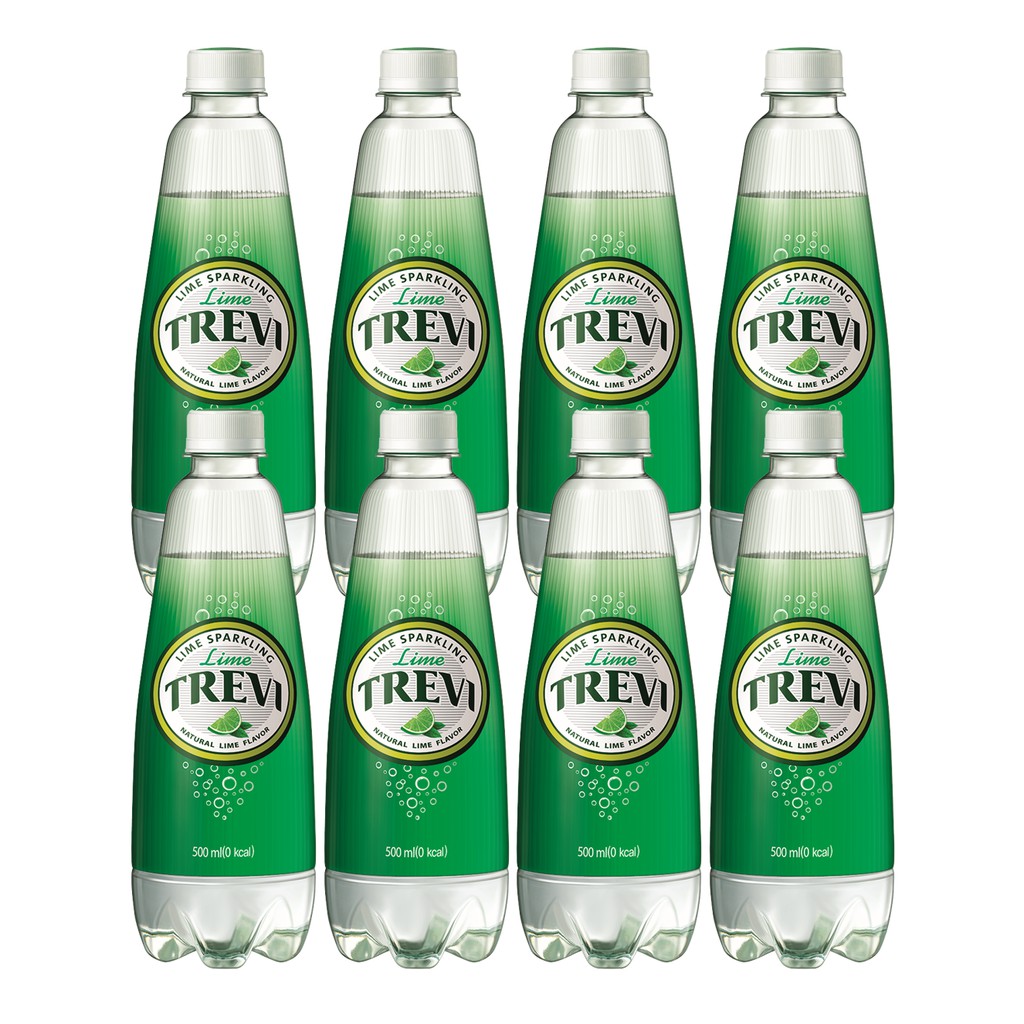 LOTTE Trevi Sparkling Water Lime Multipack (8 x 500ml) Shopee Singapore