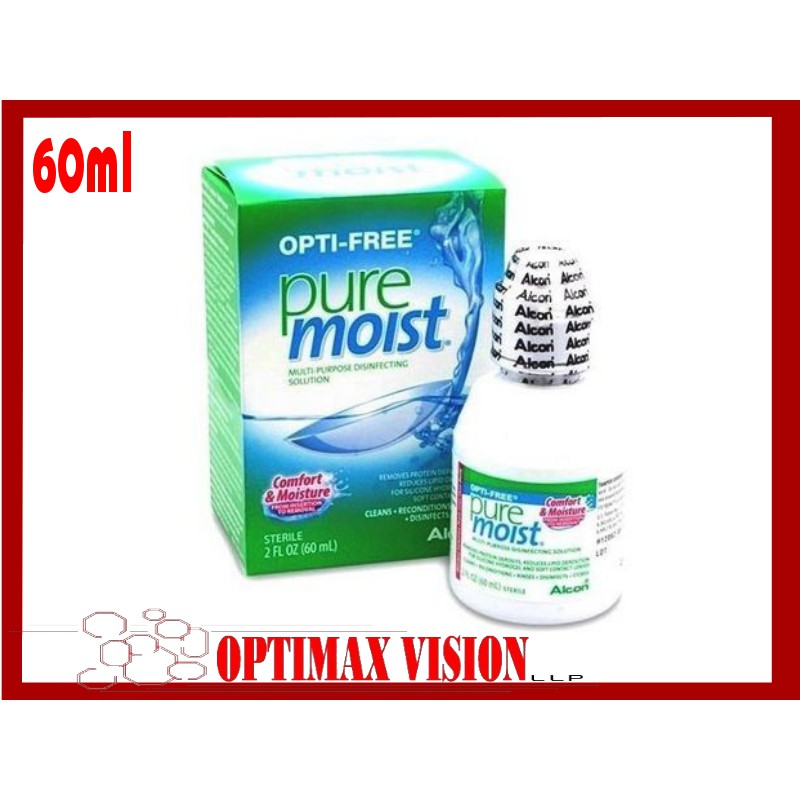 Alcon Pure moist 60ml Travel Kit | Shopee Singapore