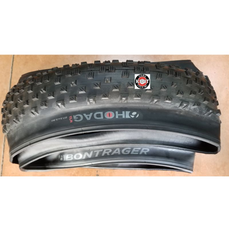 Bontrager Hodag 27.5 x 3.80 Tubeless Fat Folding Tire TLR each Shopee Singapore