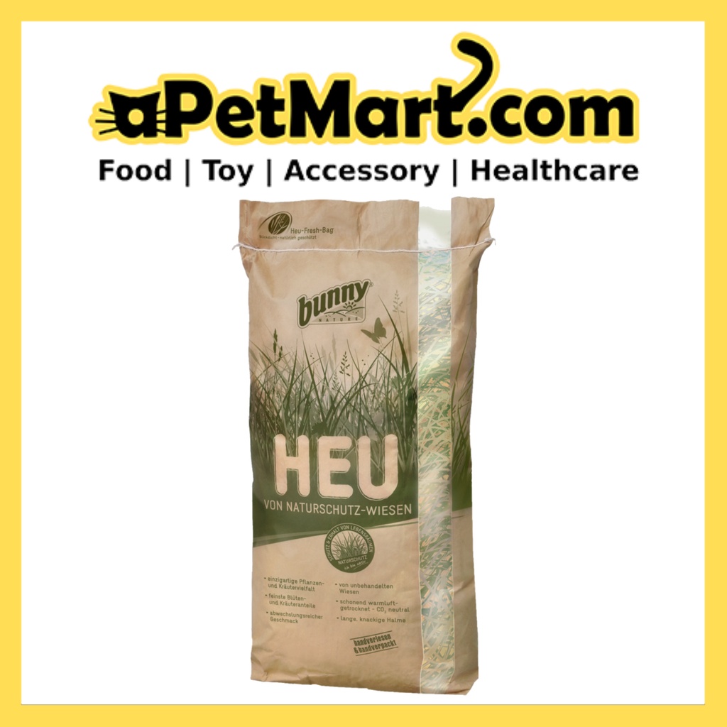 Bunny Nature Hay from Nature Conservation Meadows Small Animal Food ...