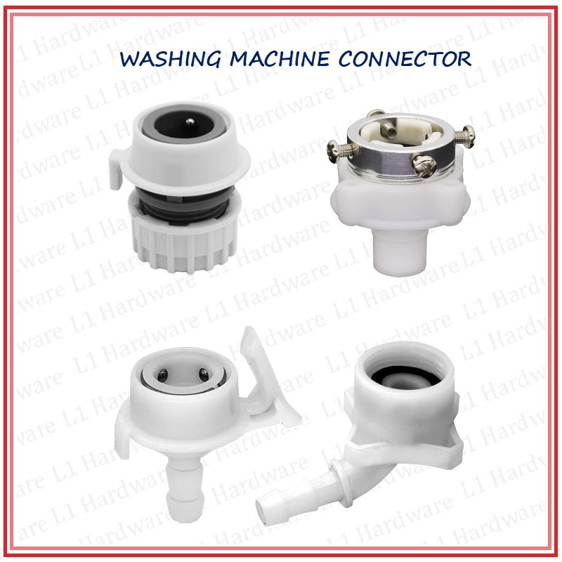 Washing Machine Water Inlet Faucet Tap Hose Quick Connector Adaptor Joint Car Wash Penyambung 8564