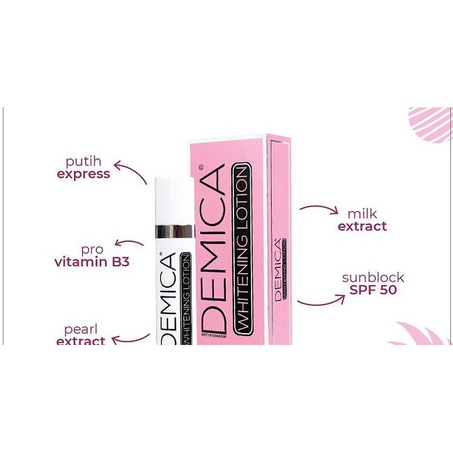 Demica whitening lotion top