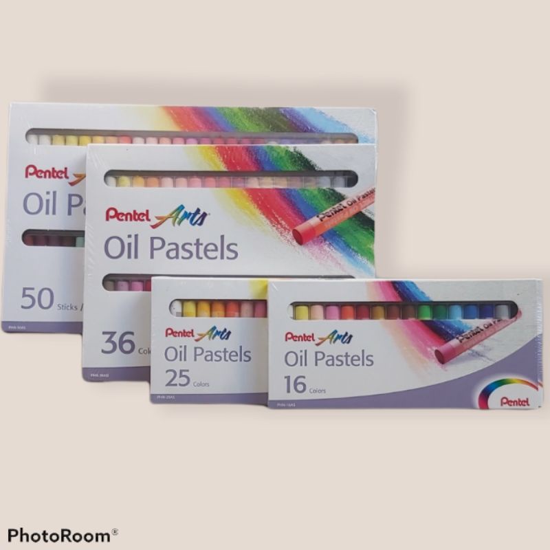 Pentel Arts Oil Pastels - 50 sticks