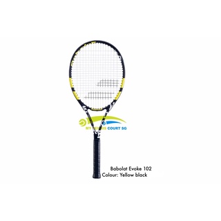 Babolat Tennis Racket Evoke 102 105 Shopee Singapore