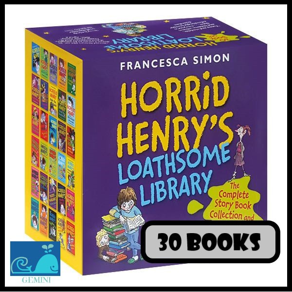 👉[SG READY STOCK] [30 BOOKS] HORRID HENRY'S LOATHSOME LIBRARY - THE ...