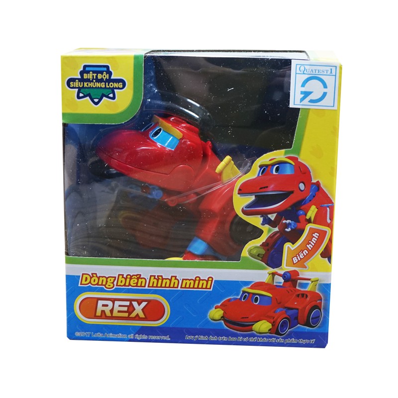 Movie Toys - Super Dinosaur Task Force - REX (Conversion, Music ...