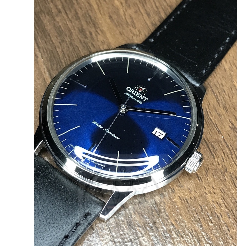 Watchwagon Orient FAC0000DD0 2nd Generation Bambino Classic Automatic Men s Watch Blue Dial Black Leather Band 40.5mm Shopee Singapore