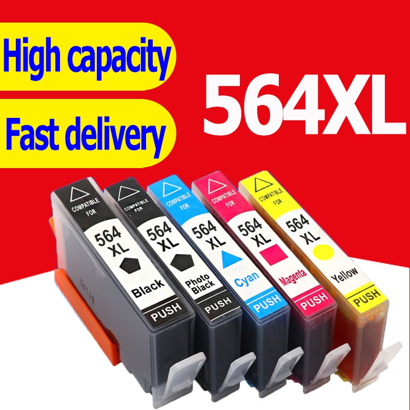 hp 564xl ink hp564 black hp564xl ink cartridge Compatible for HP 5510 ...