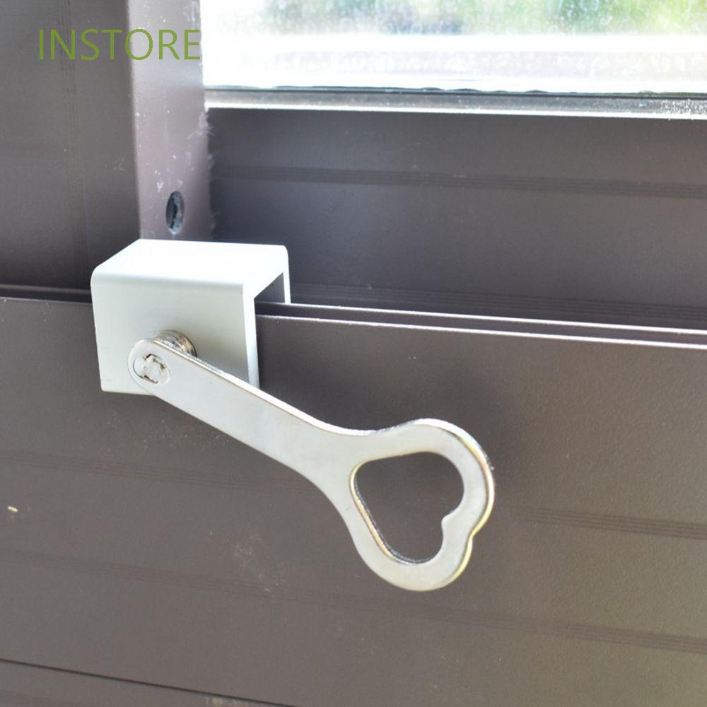 INSTORE Silver Window Locks With Keys Security Lock Door Lock Children ...