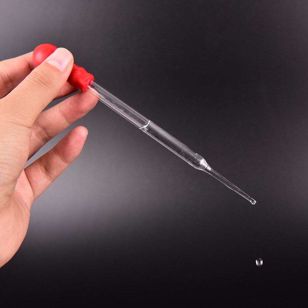 Medicine dropper 9cm/10cm/12cm/15cm/20cm Durable Long Glass Experiment