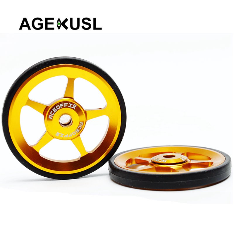 Aceoffix Bicycle Easywheel Easy Rollers For Brompton Folding Bike ...