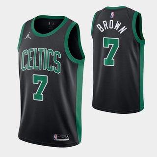 2021-22 City Edition Boston Celtics Jaylen Brown #7 Dri-FIT Swingman Jersey