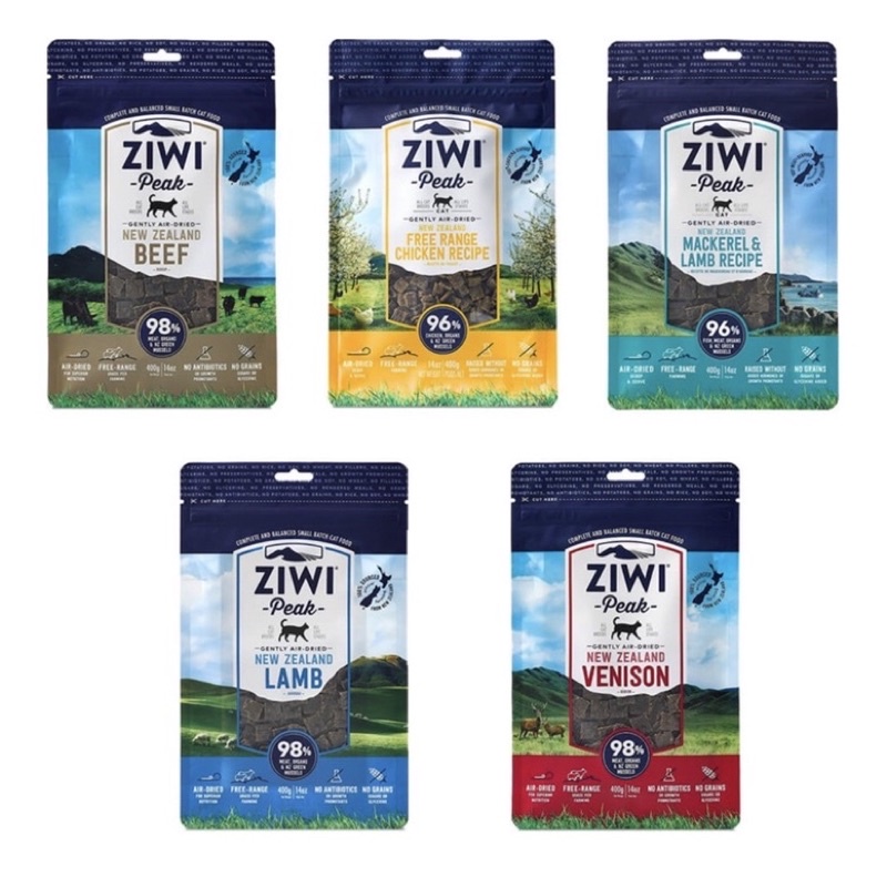 400g 1kg Ziwipeak Air Dried Cat Food Shopee Singapore