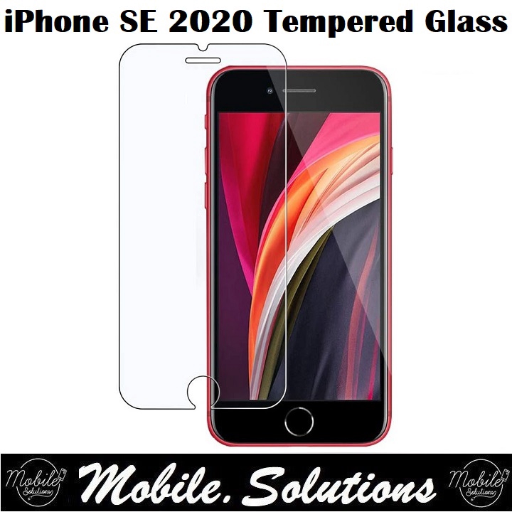 iPhone SE (2020) / SE (2022) Tempered Glass Screen Protector (Clear