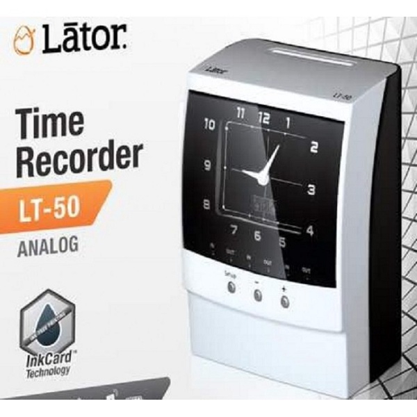 Lator LT50 Time Recorder Punch Card Machine (Digital) | Shopee Singapore