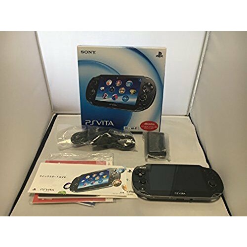 Playstation vita 3G/Wi-Fi model CRISTAL BLACK PCH-1100 AB01 Ps