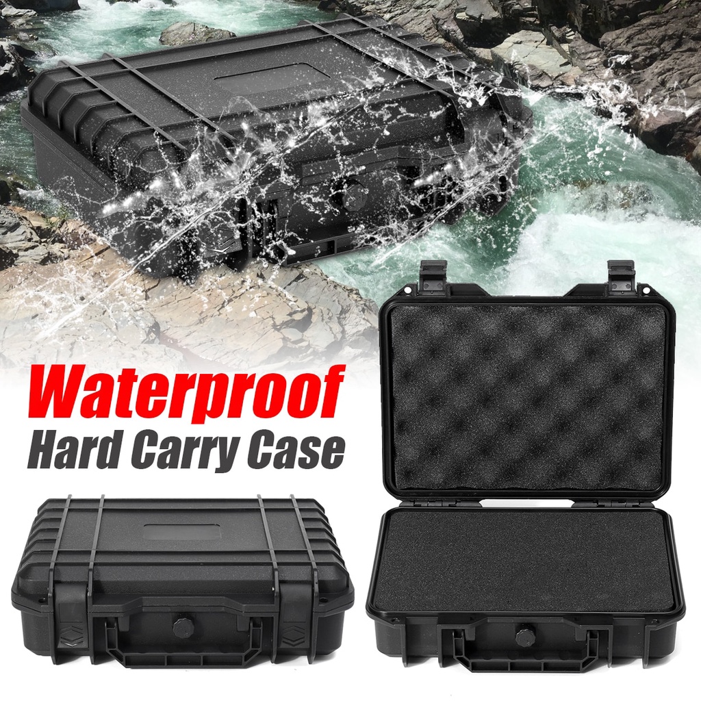Large Size Waterproof Hard Carry Case Bag Tool Kits with Sponge Storage Box Safety Protector Organizer Hardware Toolbox