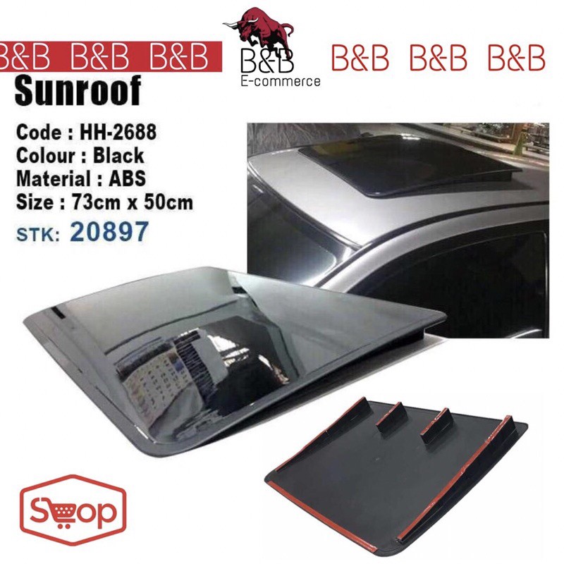 ️Universal Sunroof ️High Quality Fit All Car Size Fake Sunroof For