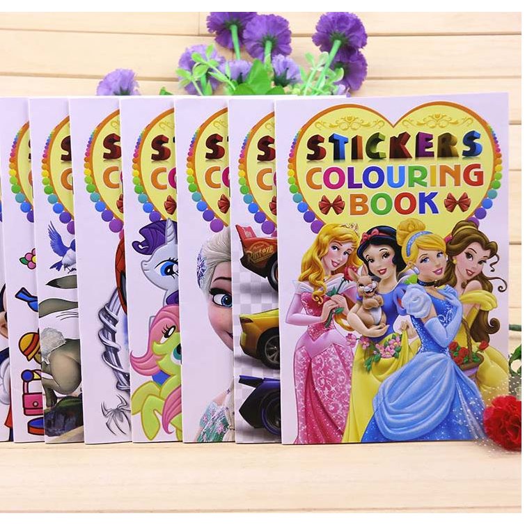 ⭐School Kids Goodie Bag⭐A5 children's drawing/sticker graffiti book
