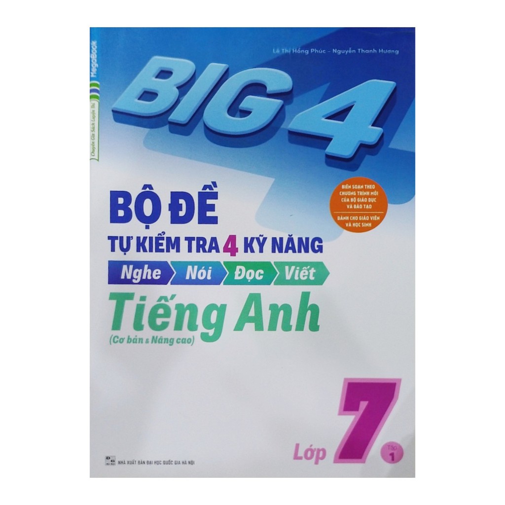 Big 4 sets of self-test questions for 4 English skills for grade 7 ...