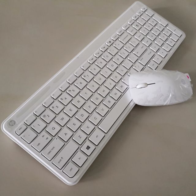 HP desktop wireless keyboard and mouse combo set Shopee Singapore
