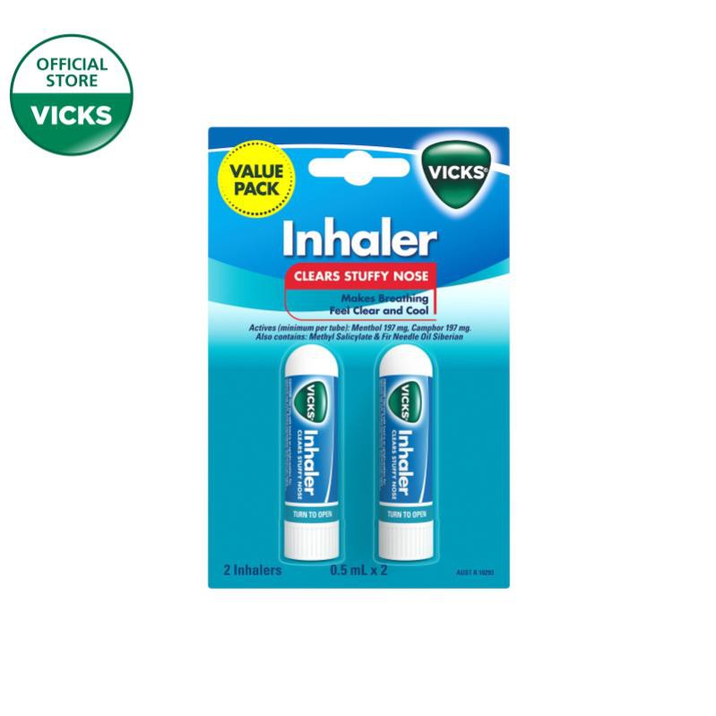 Vicks Inhaler Original for Stuffy Nose 0.5mlx2 Shopee Singapore