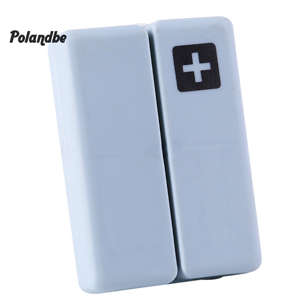 Travel 7 Days Weekly Pill Box Foldable Medicine Holder Tablet Storage ...