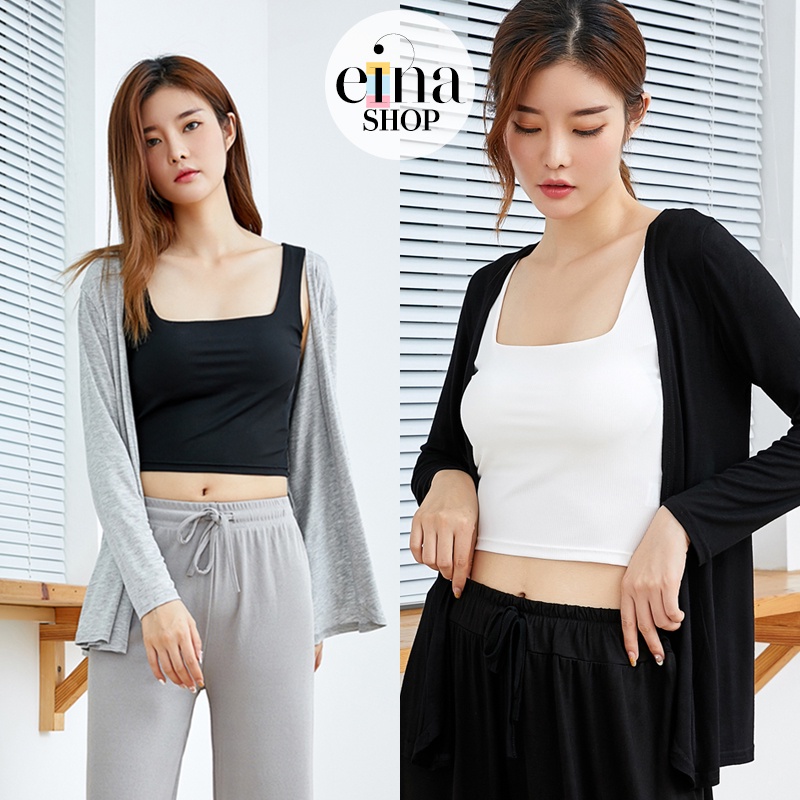 Einashop Themis Cotton Cardigan cardigan women sweaters cardigans summer cardigan thin cardigan women thin cardigan SG Shopee Singapore