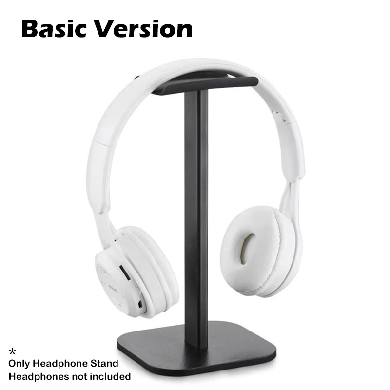 ArgoG Headphone Stand Gaming Headset Stand Holder With Pickup Light Desktop  Atmosphere RGB Backlight Headphone Stand