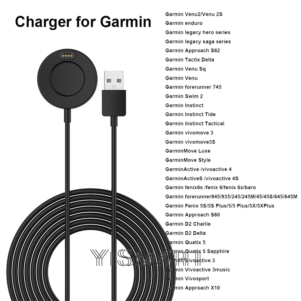 Charger Cradle Dock For Garmin Venu SQ 2 2S Vivomove 3 3S