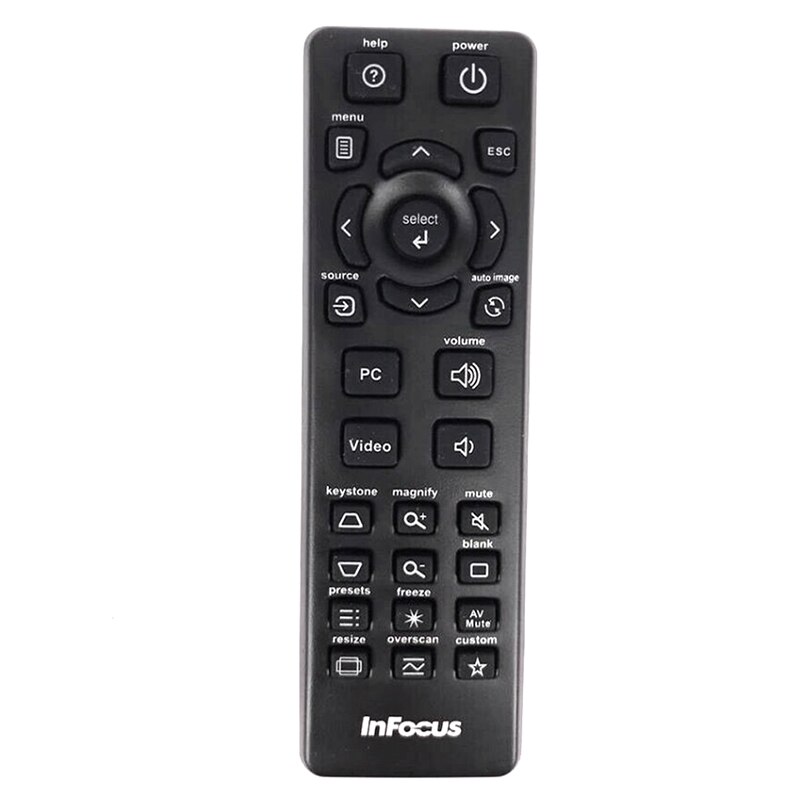 INF For INFOCUS DLP Projector Remote Control IN112 IN114 IN124 IN2192 ...