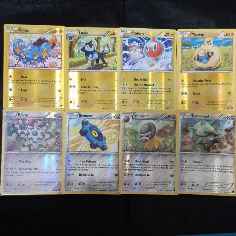 Pokemon Card TCG XY Series Shinx/ Luxio/ Rotom/ Mareep/ Klang