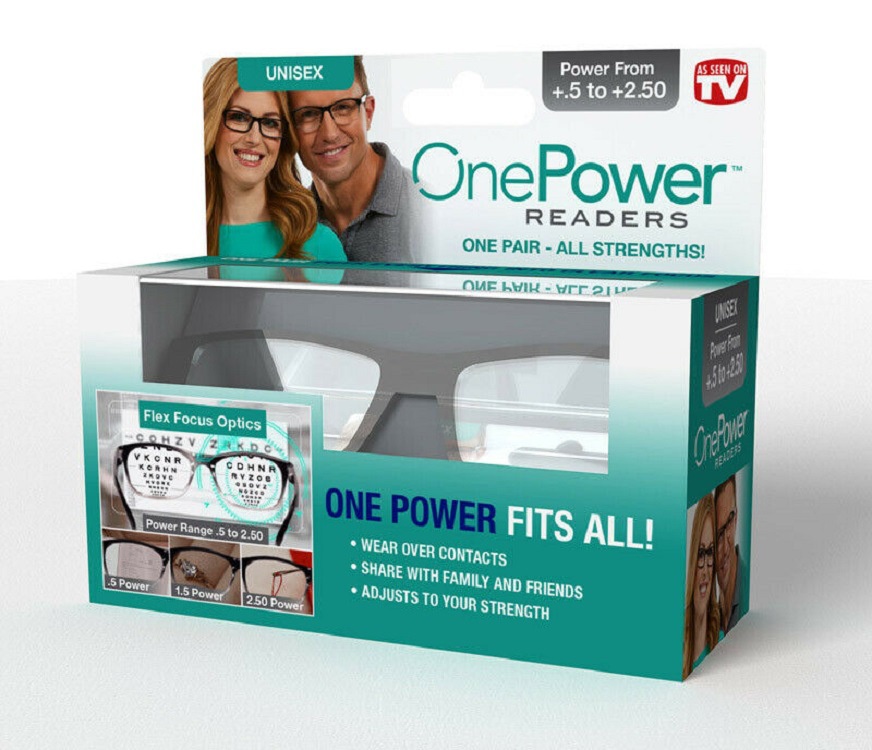One Power Glasses Readers Reading Glasses for Women Men Auto Adjusting ...
