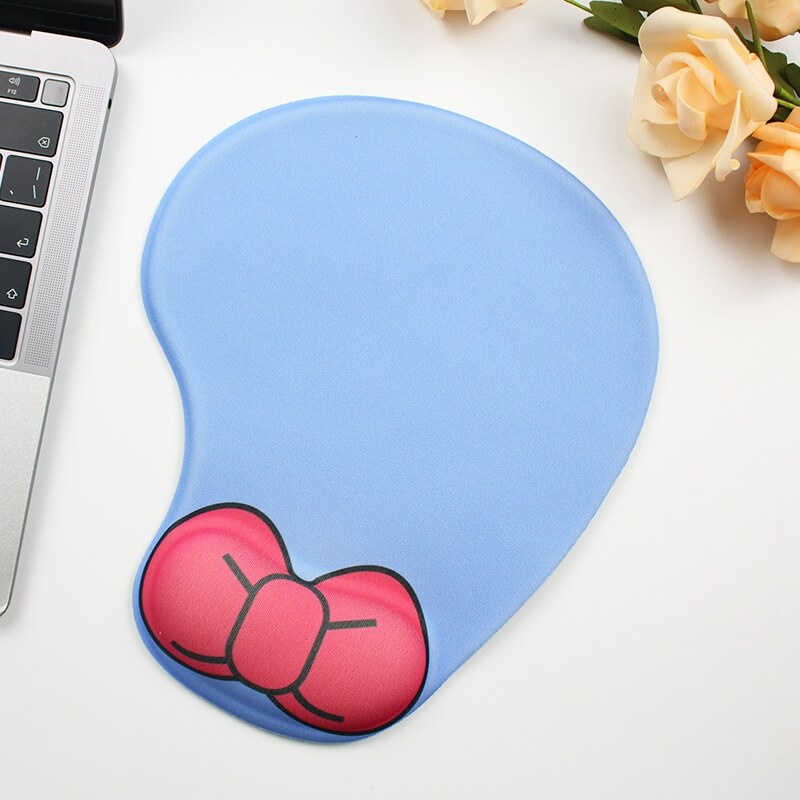 Sg High Quality Cartoon Mouse Pad With Wrist Rest Gel Rubber 1968