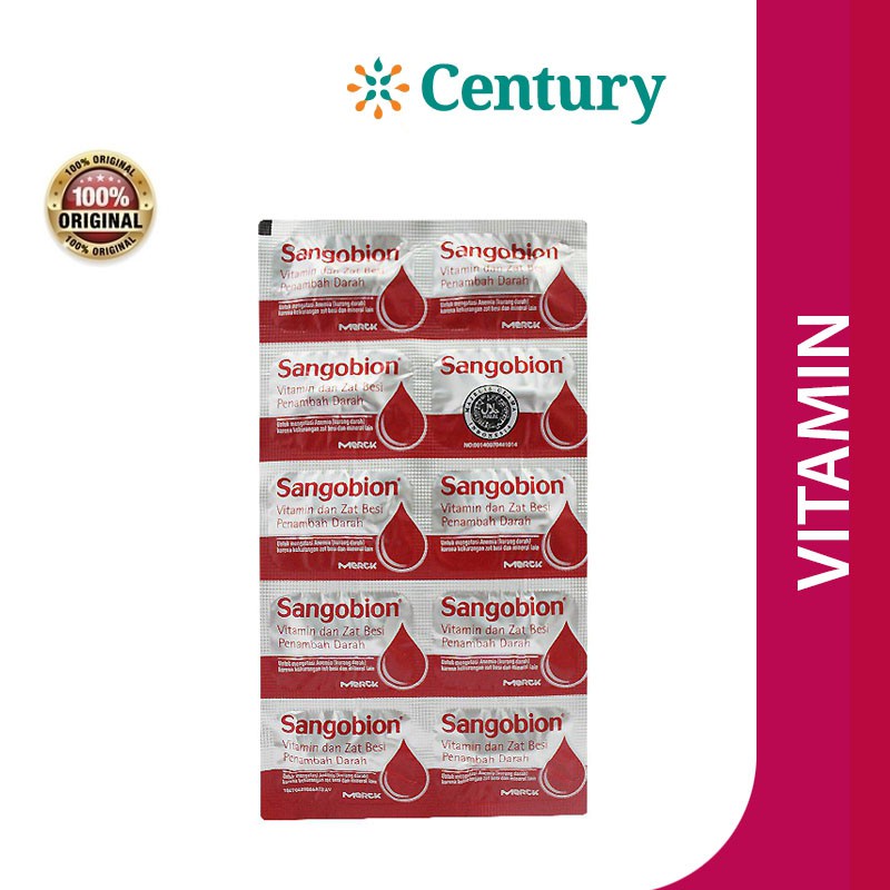 Sangobion Kapsul / Anemia / Suplemen / Vitamin