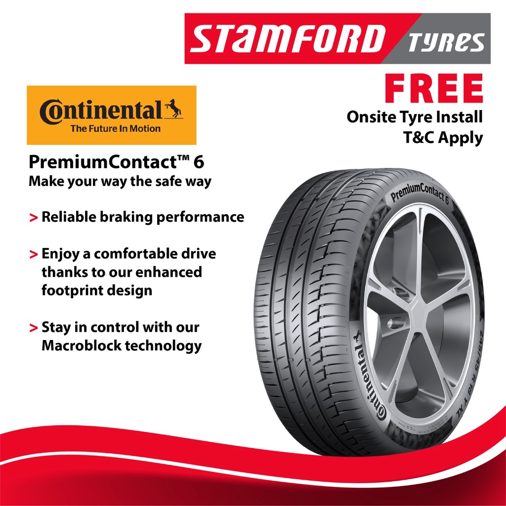 CONTINENTAL PremiumContact 6 17" Tyres 215/50R17 215/55R17