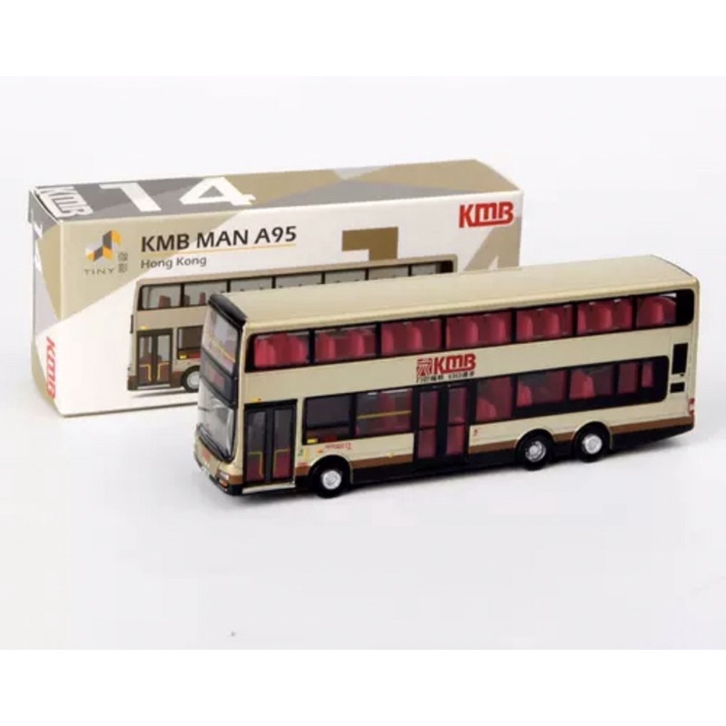 SG Seller: TINY 14 (Svc 66X) KMB MAN A95 (1:110 Scale) (Hot Wheel Size ...