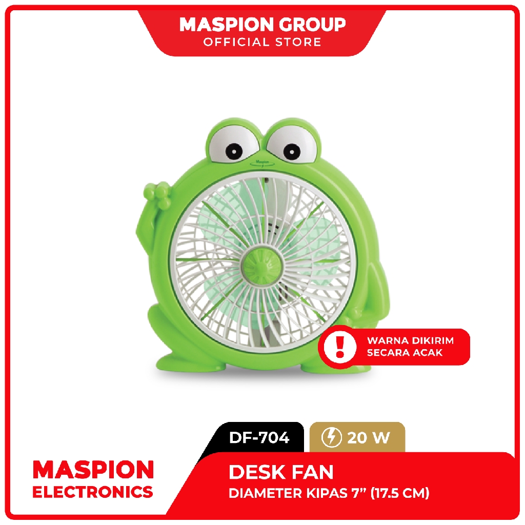 Maspion Kipas Angin Meja Desk Fan 7 Inch DF-704 - Gambar 3