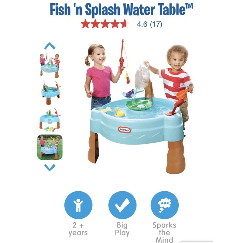 Fish `n` splash water Table