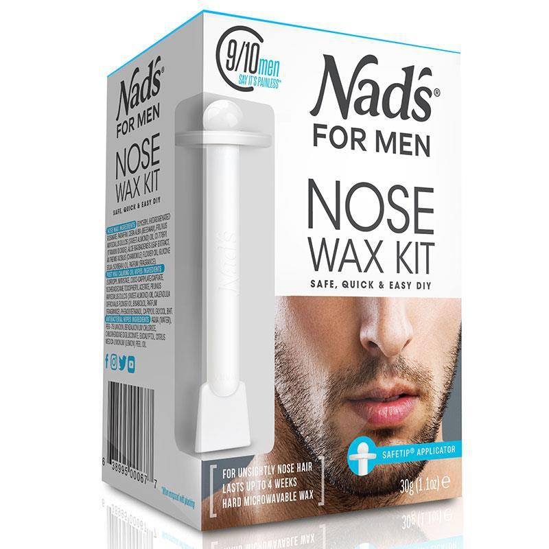 Nad's Nose Wax Kit For Men & Women - Waxing Kit For Quick & Easy Nose Hair Removal 1 Count