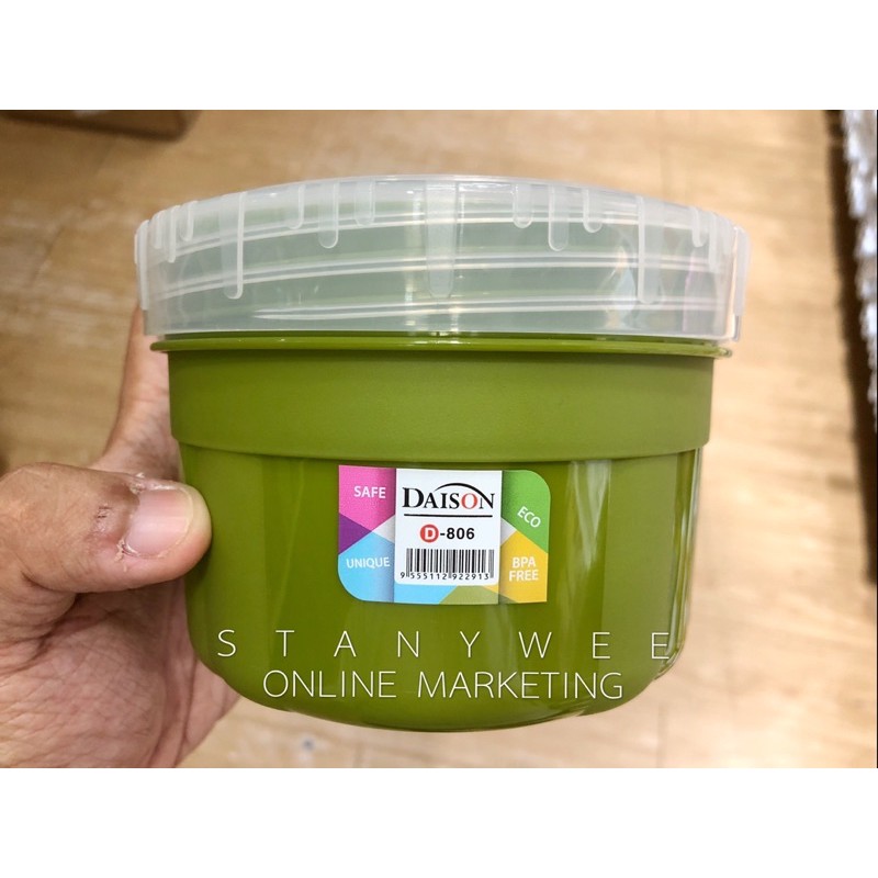 Daison Food Container 900ml BPA Free Food Safe / Daison Bekas Makanan ...