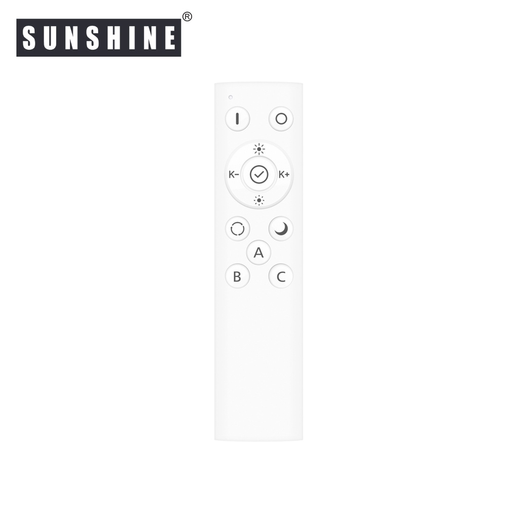 SUNSHINE Remote Control LED Bulb SET 8W E27 Dimming 3 Color-Temp 3000K ...