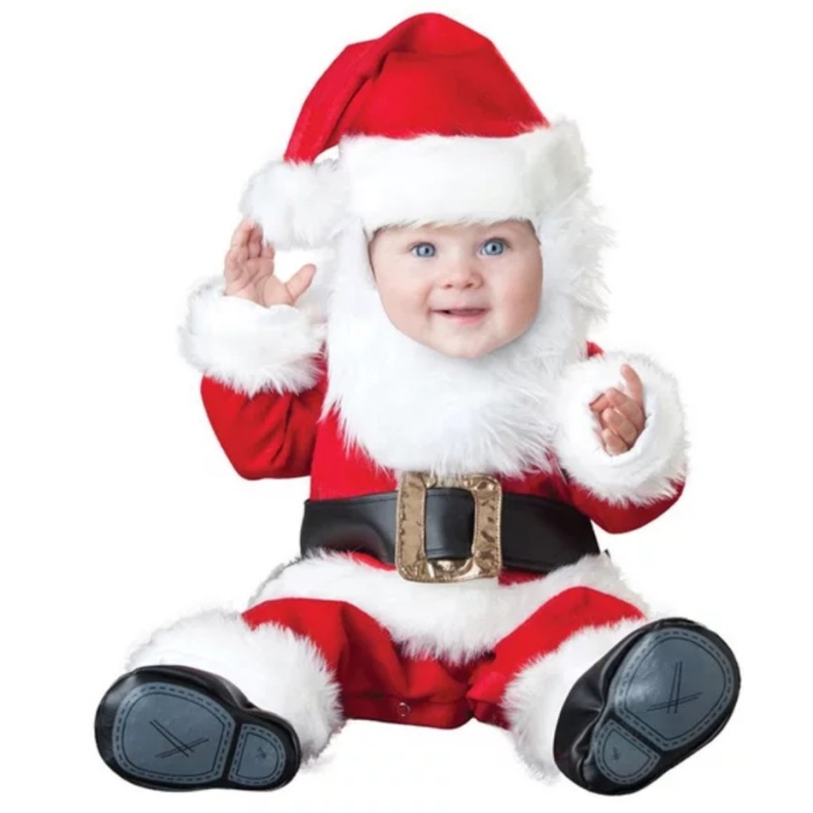 Child santa deals claus costume