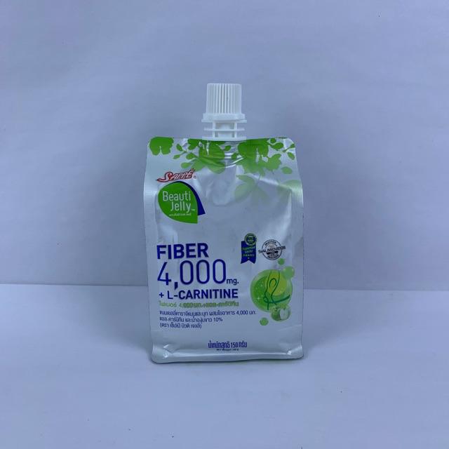 Sappe Beauti Jelly Drink150g Fiber 4000mg+ L-Carnitine /Chamomile 50mg  +Lavender /Collagen 1000mg+High VitaminC