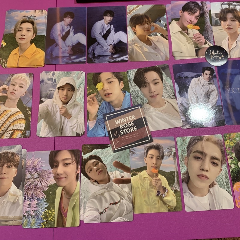 Vocal Team Random Photo Card Sector 17 Compact New Beginning New ...